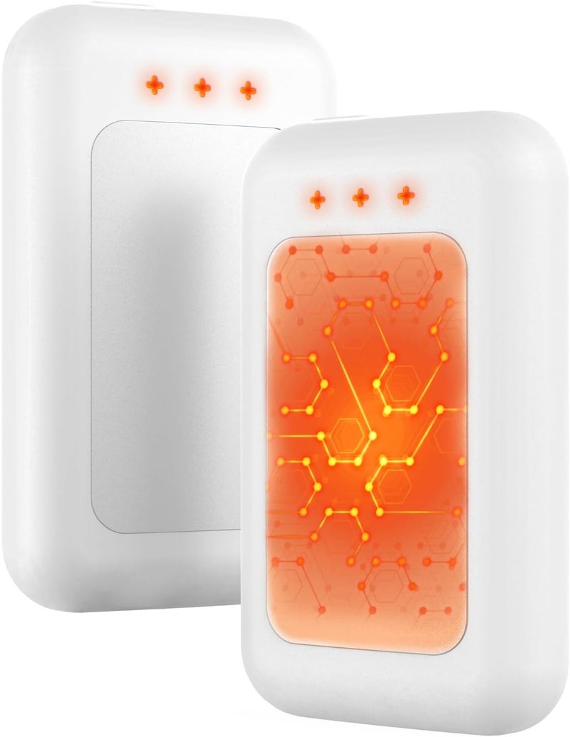 Jerritte Electric Hand Warmers Rechargeable, Rechargeable Hand Warmer, Portable Hand Warmer for Outdoor Camping Hunting Golf Accessories, Gifts for Women Men - Image 1